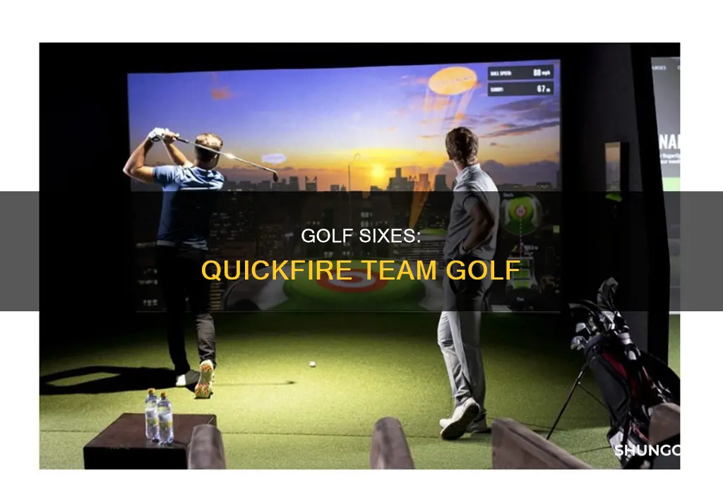 what is golf sixes format