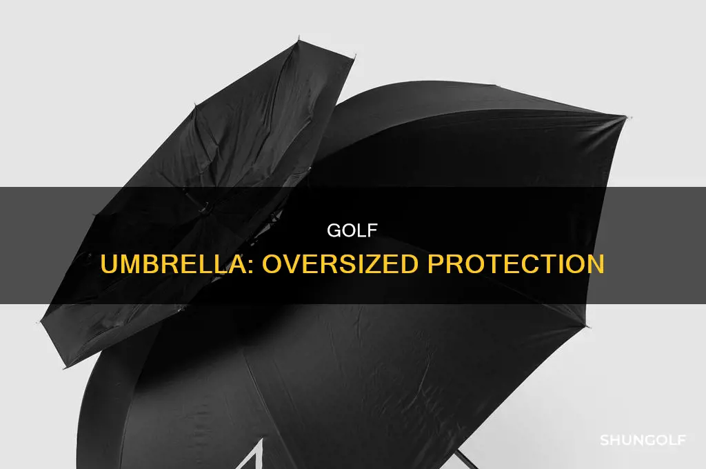 what is golf size umbrella