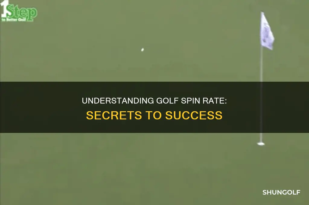 what is golf spin rate