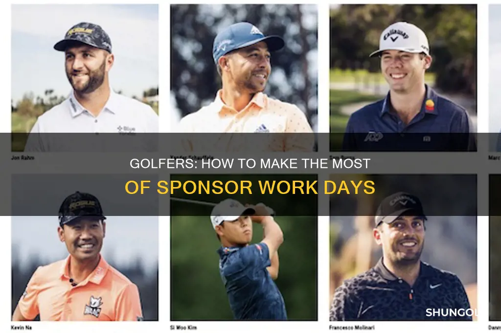 what is golf sponsor work day