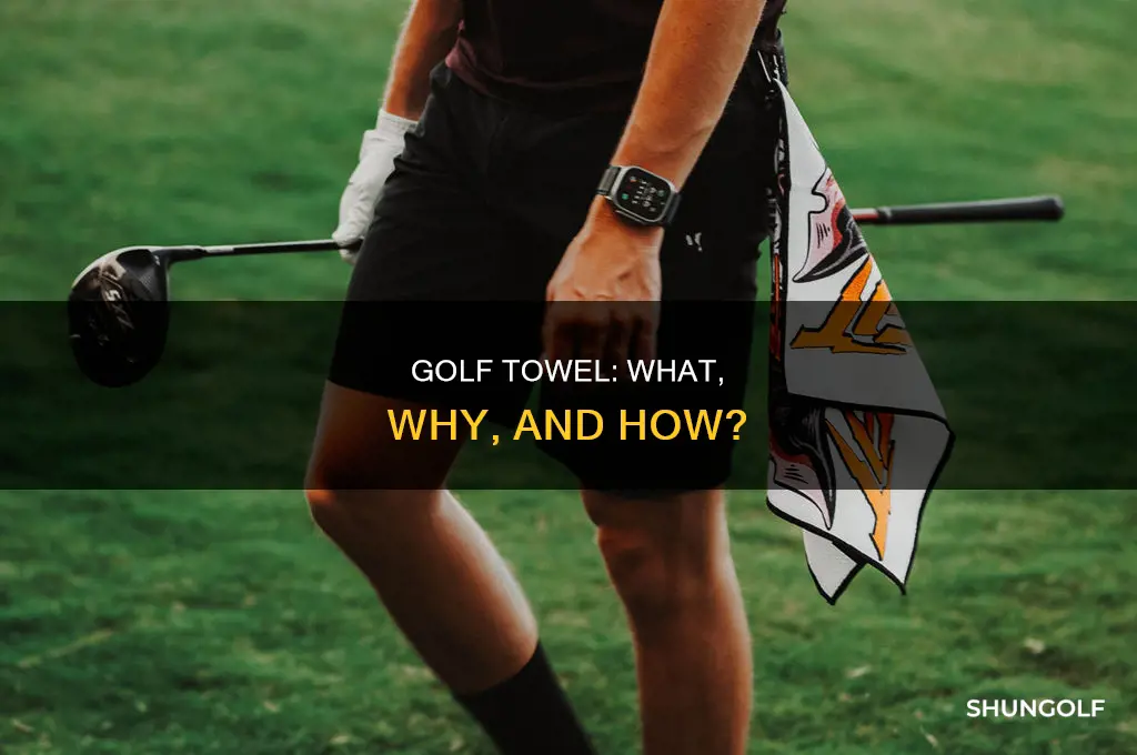 what is golf towel