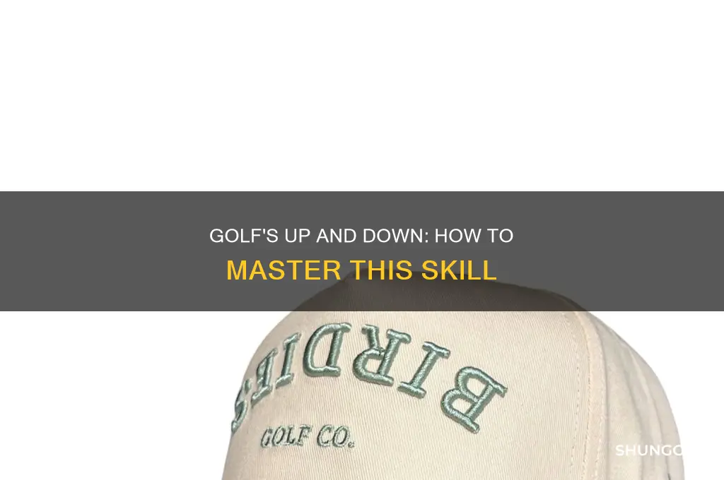 what is golf up and down