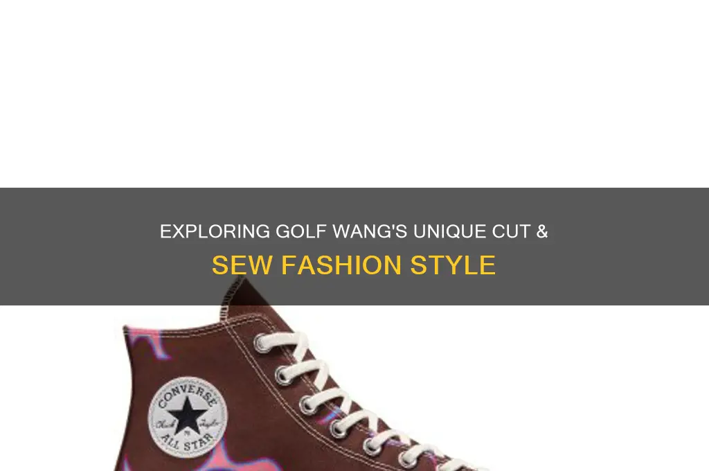 what is golf wang cut n sew