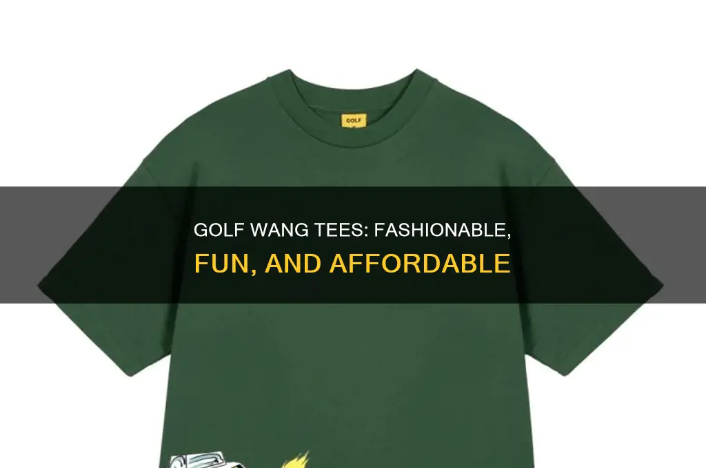 what is golf wang teeshirt