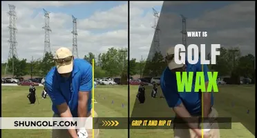 Golf Wax: Enhancing Your Game and Equipment
