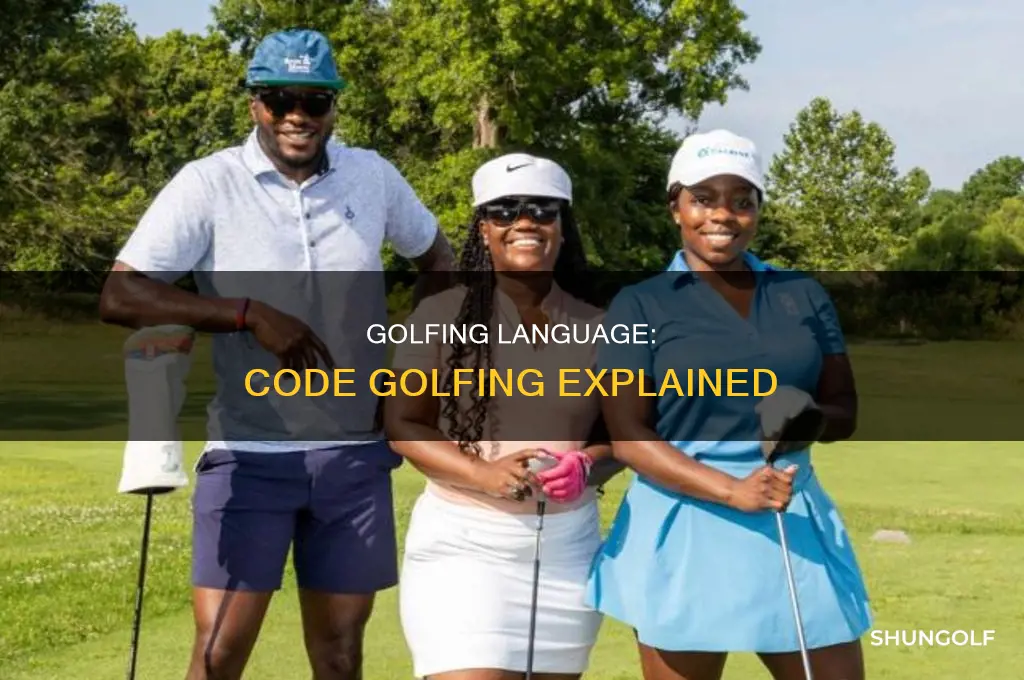 what is golfing language