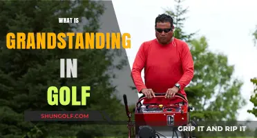 Golf Grandstanding: The Art of Showing Off