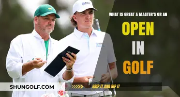 Master's vs. Open: Which Golf Major Reigns Supreme?