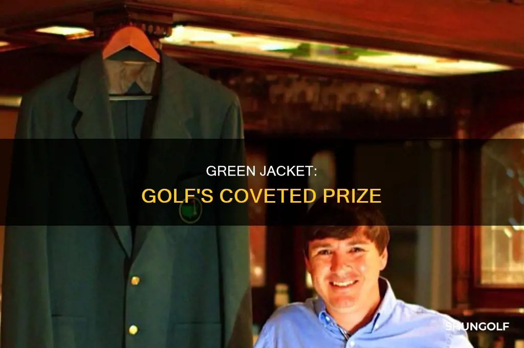 what is green jacket in golf
