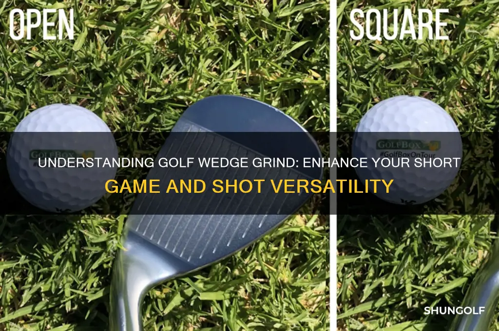 what is grind in a golf wedge