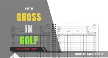 Golf's Gross: What's the Meaning?