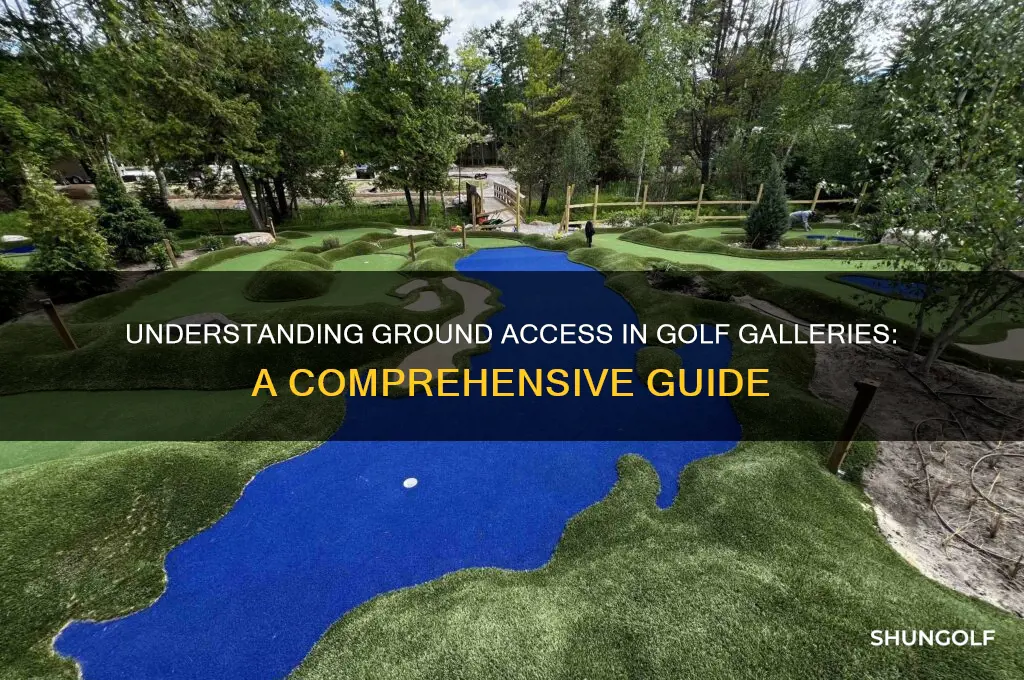 what is ground access in golf gallery