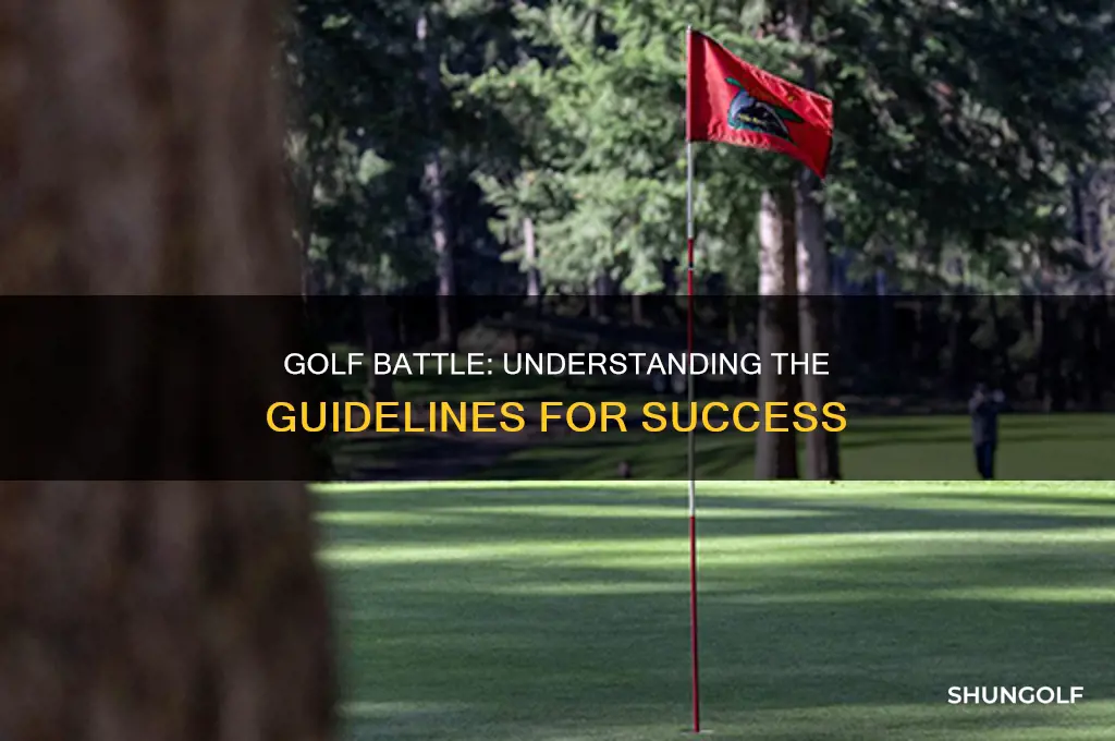 what is guideline in golf battle