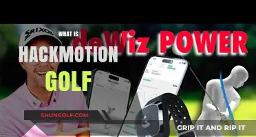 Golf Swing Analysis: HackMotion Sensor Technology