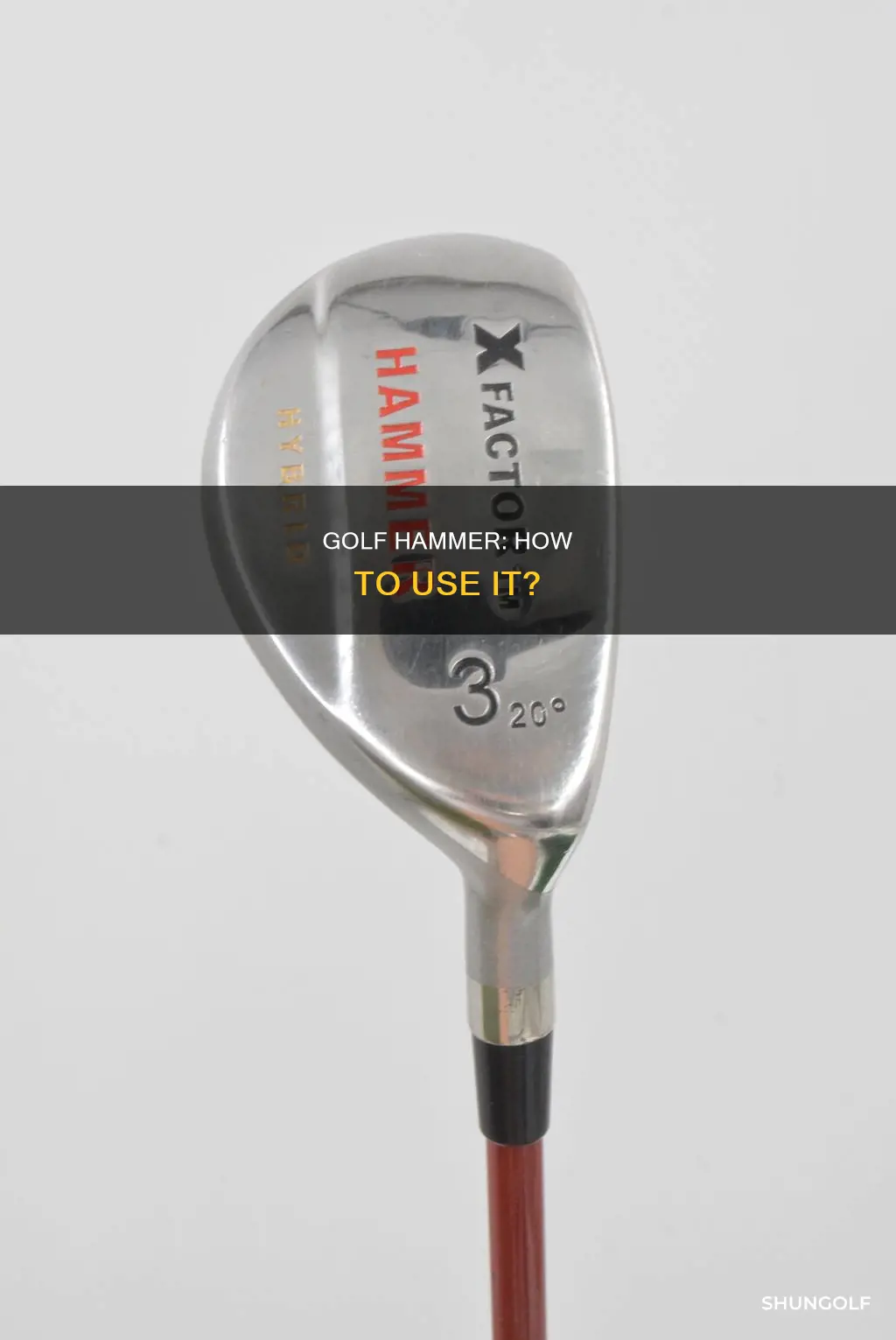 what is hammer in golf