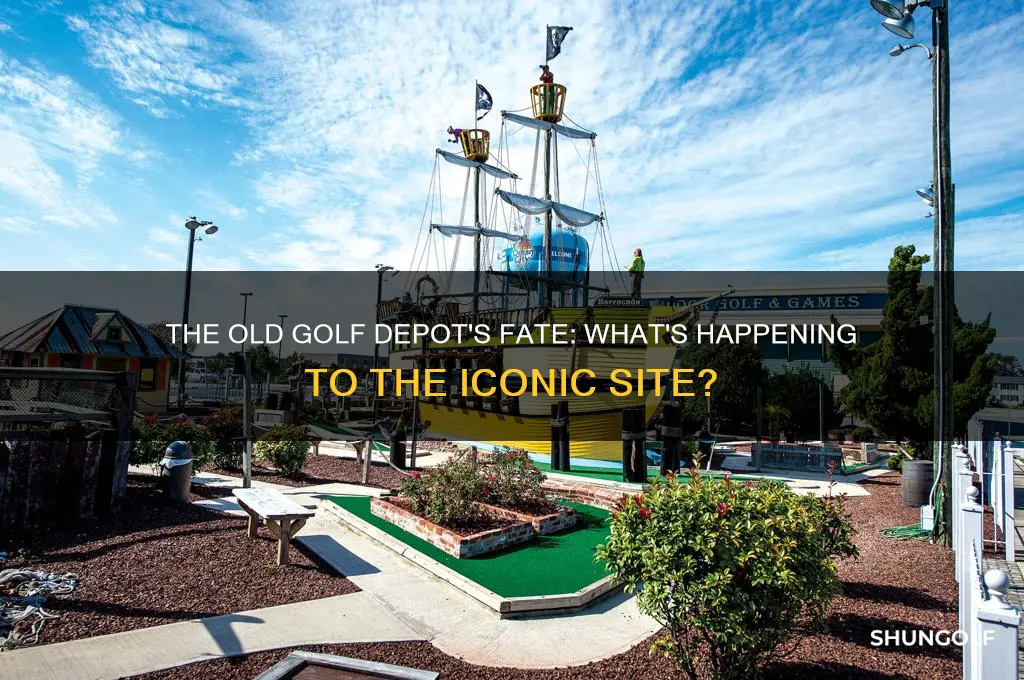 what is happening to the old golf depot