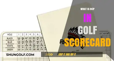 Understanding Golf Scorecards: What's HCP?