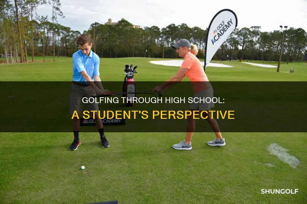 what is high school golf like