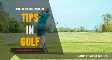 Mastering Golf's Hitting from the Tips: Technique, Strategy, and Precision