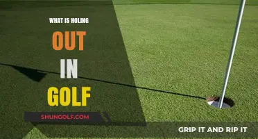 How Holing Out in Golf Works