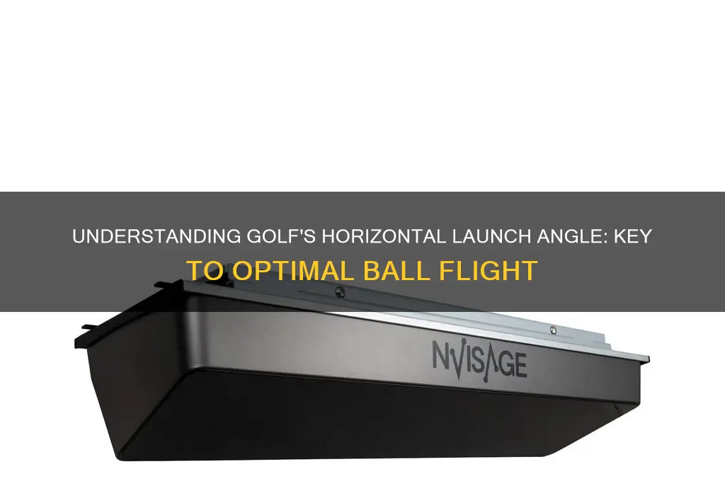 what is horizontal launch angle in golf