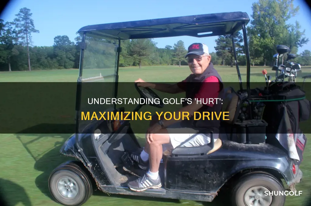 what is hurt in golf