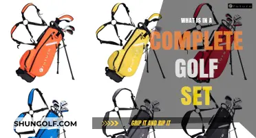 Essential Components of a Complete Golf Set for Every Player