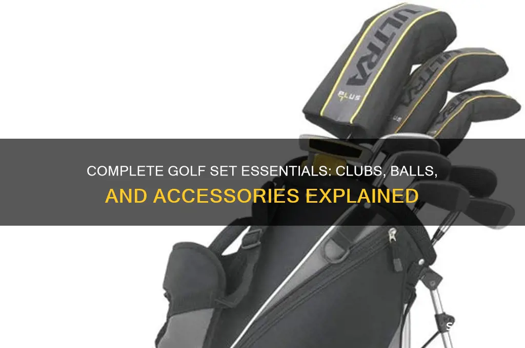 what is in a full golf set