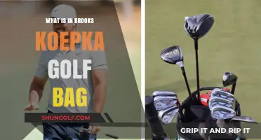 Unveiling the Secrets: Brooks Koepka's Golf Bag Essentials