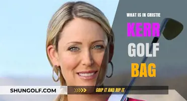 Unveiling the Essentials: A Peek Inside Cristie Kerr's Golf Bag