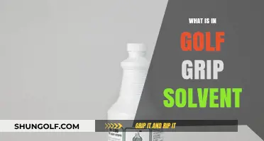 Unveiling the Secrets: What's Really in Golf Grip Solvent?