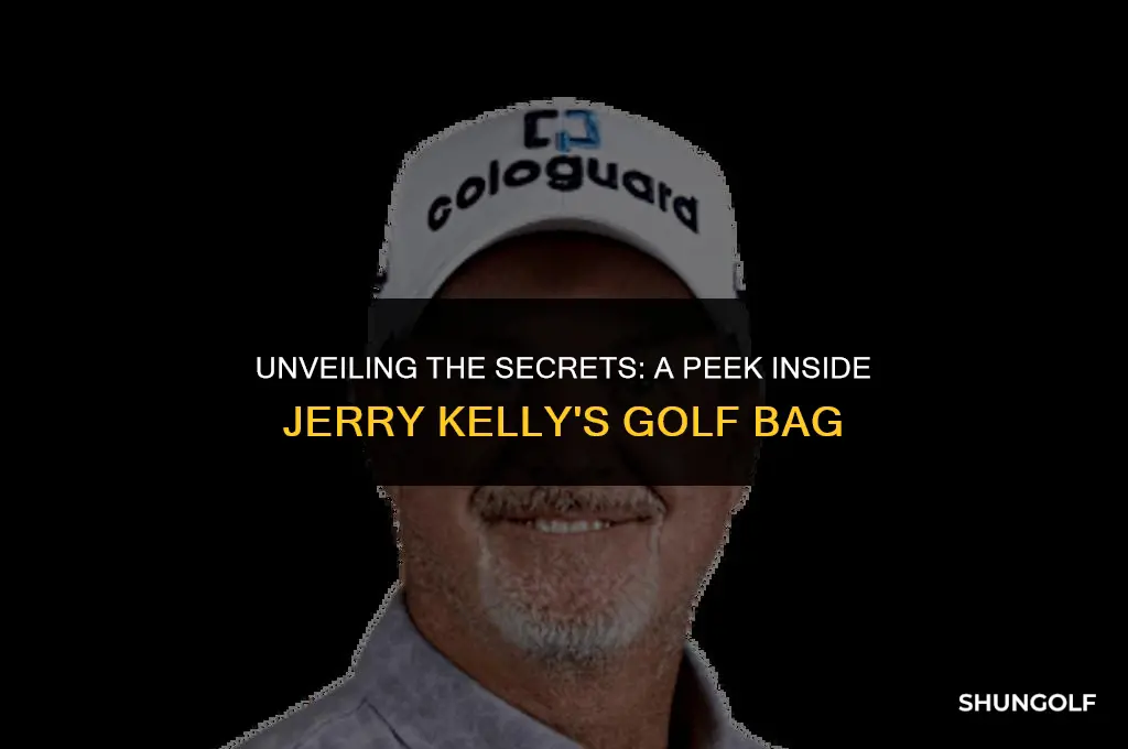 what is in jerry kelly golfer bag