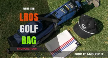 Exploring the Essentials: What's Inside an LROS Golf Bag?