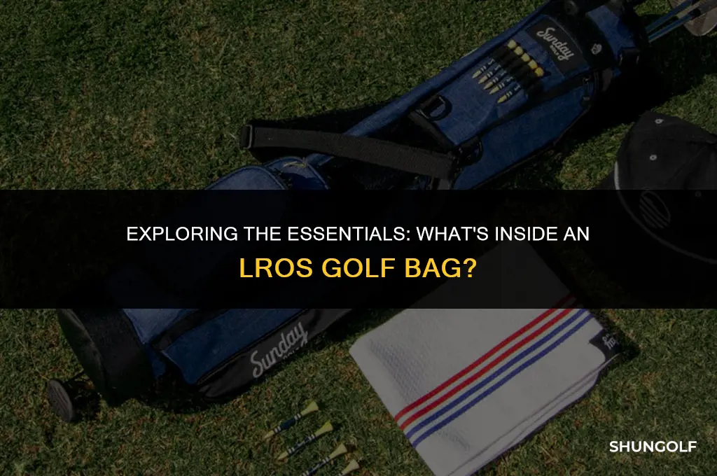 what is in lros golf bag