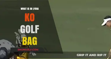 Unveiling the Secrets: Lydia Ko's Golf Bag Essentials