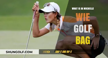Unveiling the Essentials: Inside Michelle Wie's Golf Bag
