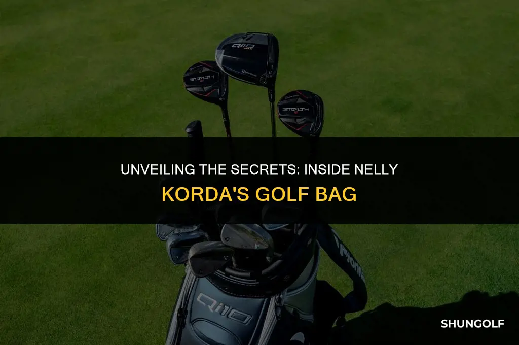 what is in nelly korda golf bag