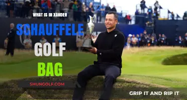 Unveiling Xander Schauffele's Golf Bag: A Comprehensive Look Inside