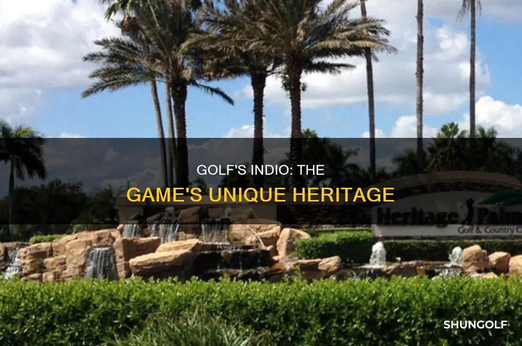 what is indio in golf