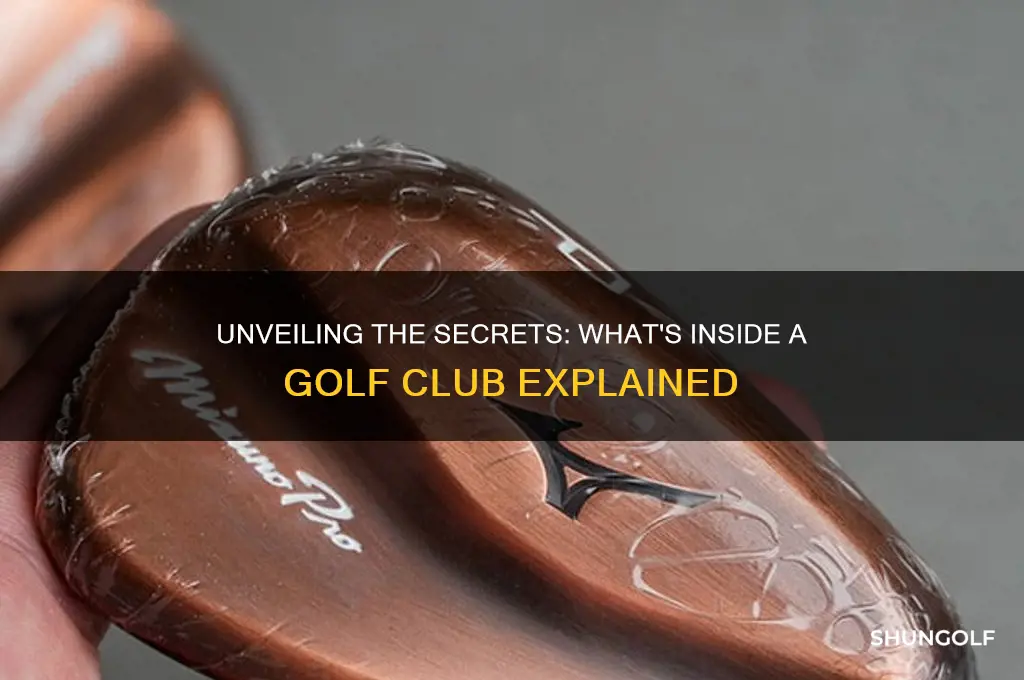 what is inside a golf club