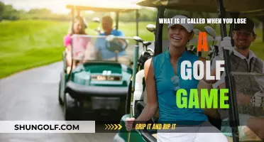 Losing a Golf Game: Understanding the Term and Its Implications