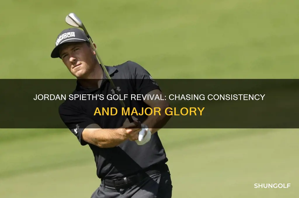 what is jorden spieth attempting to do in golf