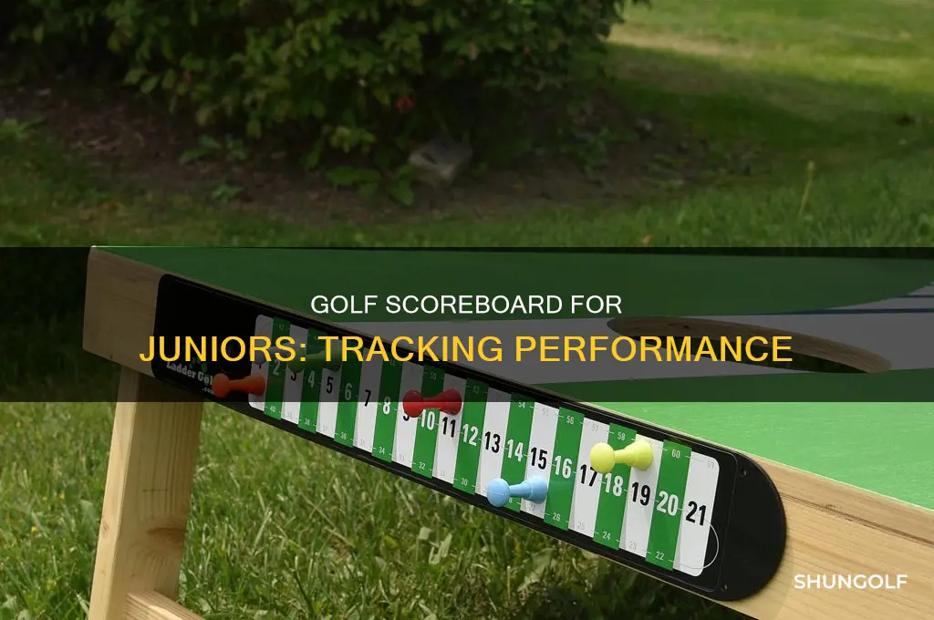 what is junior golf scoreboard