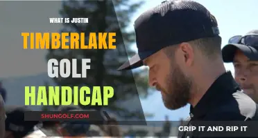 Justin Timberlake's Golf Handicap: Unveiling His Skills on the Green