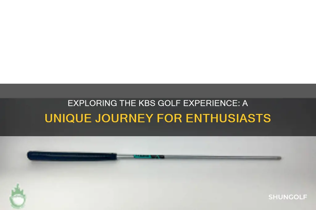 what is kbs golf experience
