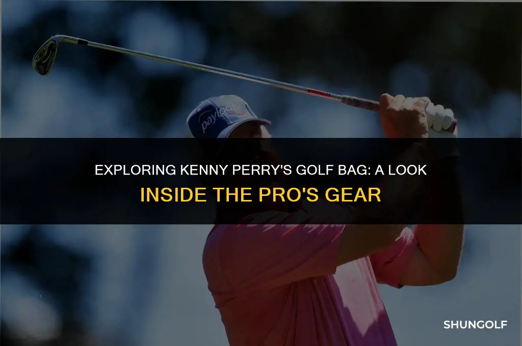 what is kenny perry golf bag
