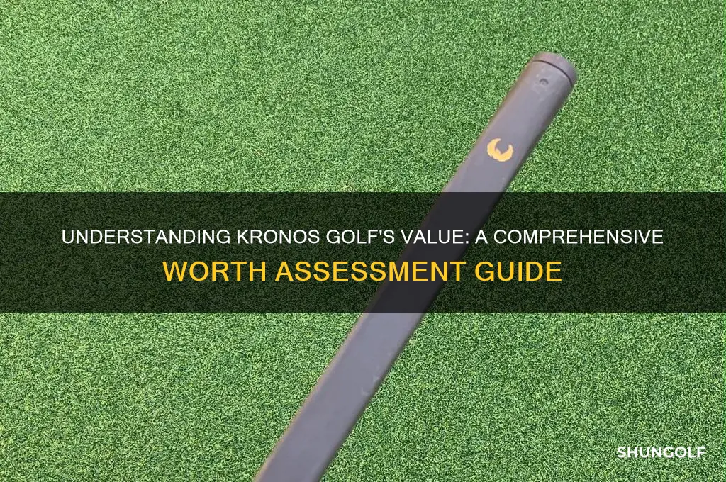 what is kronos golf worth