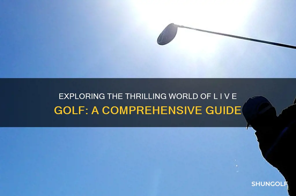 what is l i v e golf