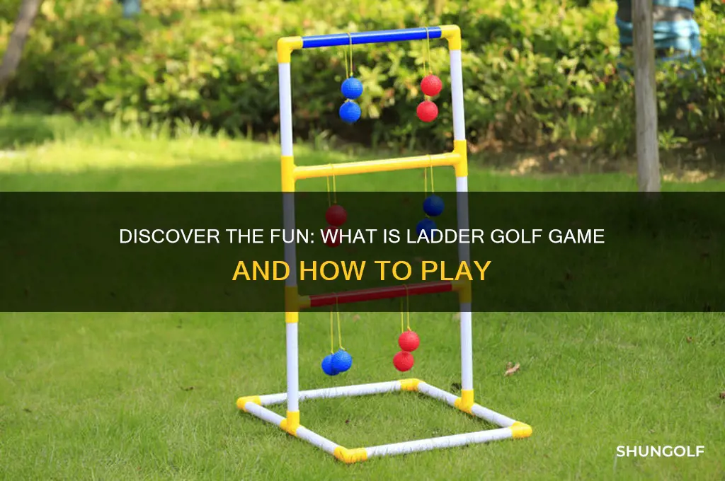 what is ladder golf game