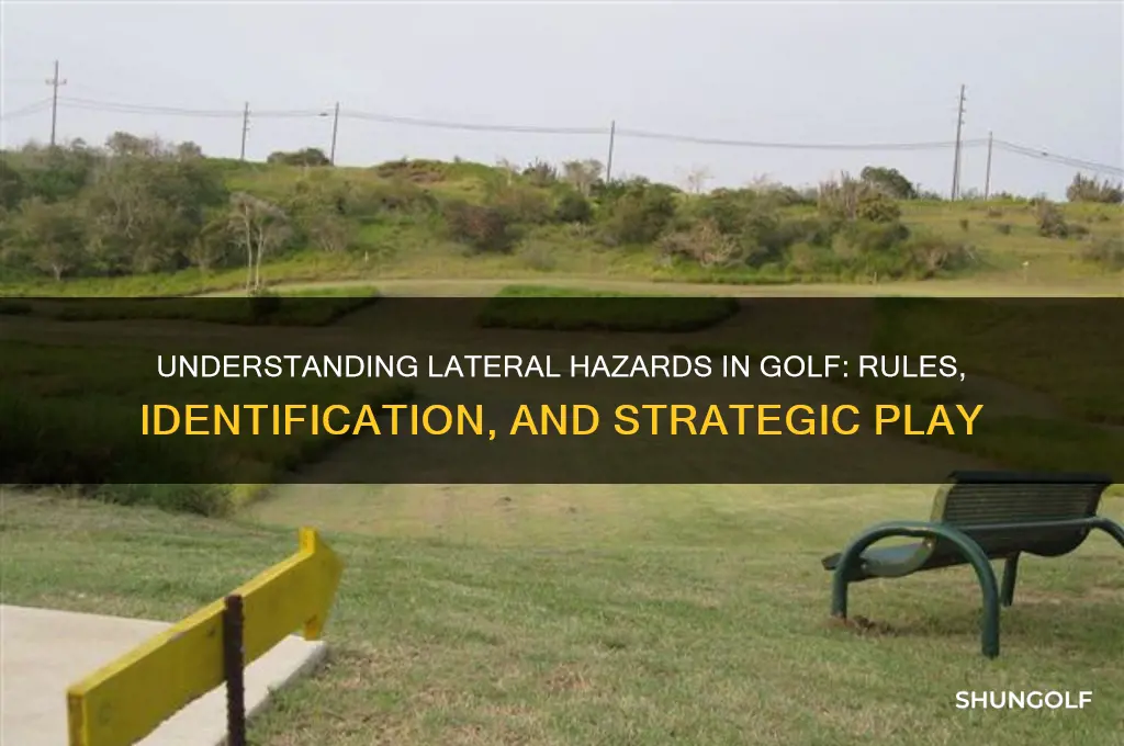 what is lateral hazard in golf
